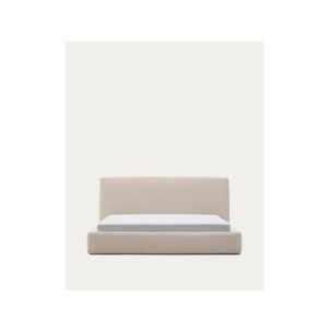 Cama desenfundable Blok beige para colchón de 180 x 200...