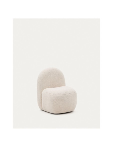 Butaca infantil Bucky de borreguito blanco FSC 100% - Kave Home