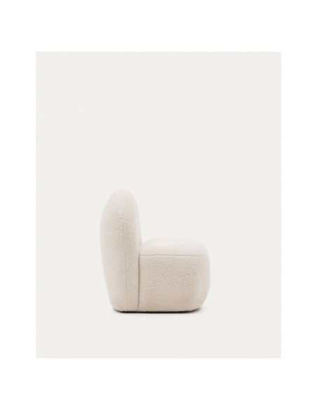 Butaca infantil Bucky de borreguito blanco FSC 100% - Kave Home