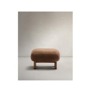 Reposapiés Cabana borreguito topo y patas madera maciza... 2