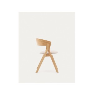 Silla Godia de chapa de fresno y madera maciza de caucho... 2