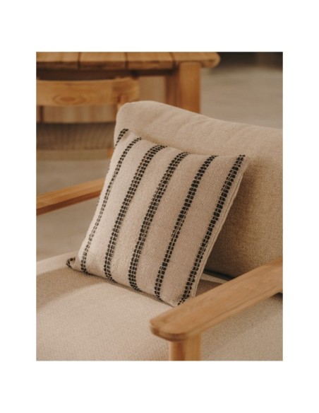 Mesa Icaro de madera maciza de teca 220 x 102 cm FSC 100% - Kave Home