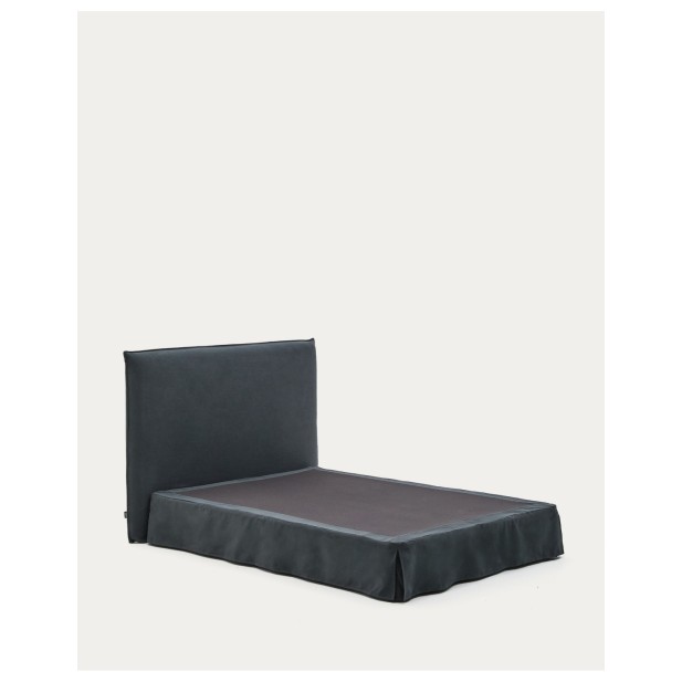 Cama desenfundable Jaira de lino y...