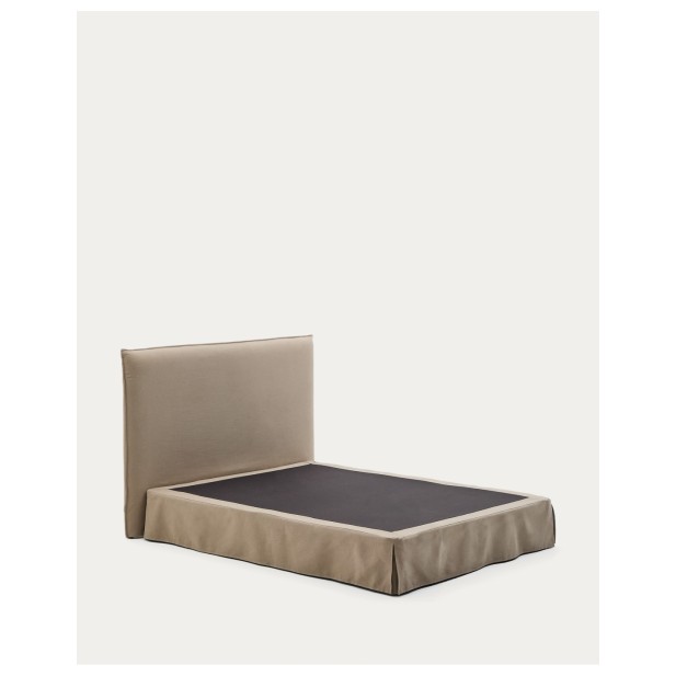 Cama desenfundable Jaira de lino y...