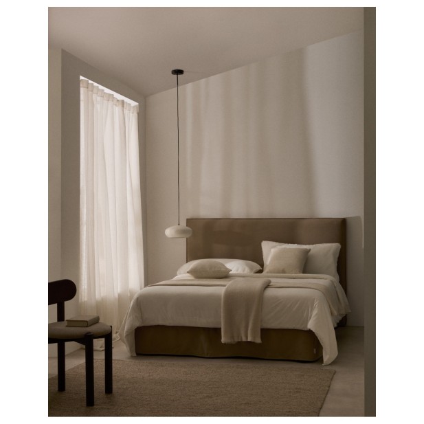 Cama desenfundable Jaira de lino y...