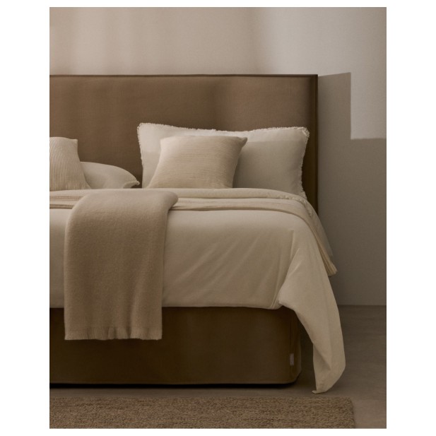 Cama desenfundable Jaira de lino y...
