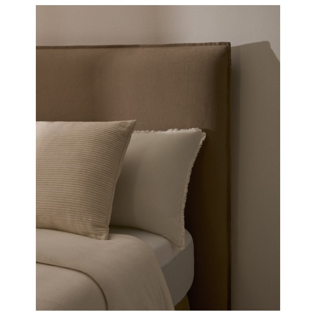 Cama desenfundable Jaira de lino y...