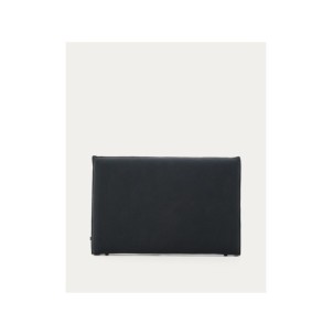 Cabecero desenfundable Jaira de lino y algodón gris...