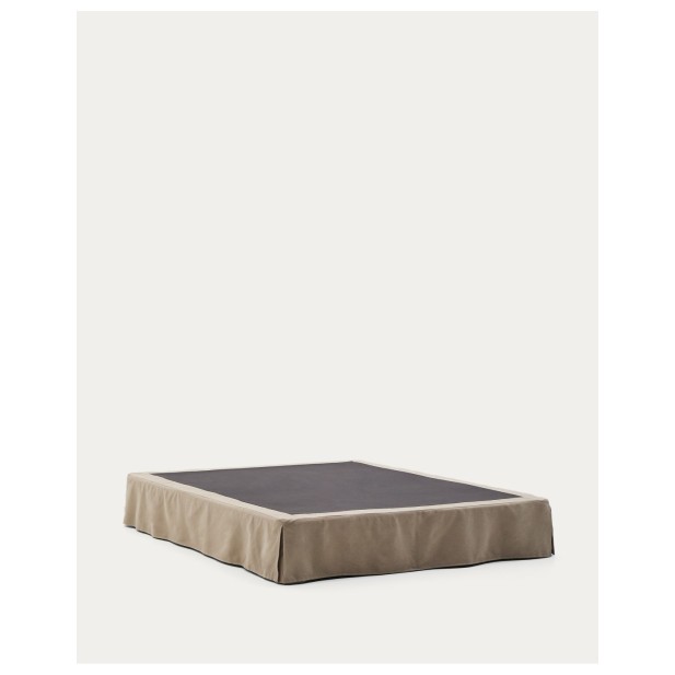 Base desenfundable Jaira de lino y...