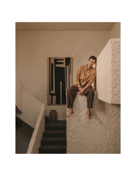 Set Llonga de 2 maceteros de terracota con acabado natural Ø 54 / 32 cm - Kave Home