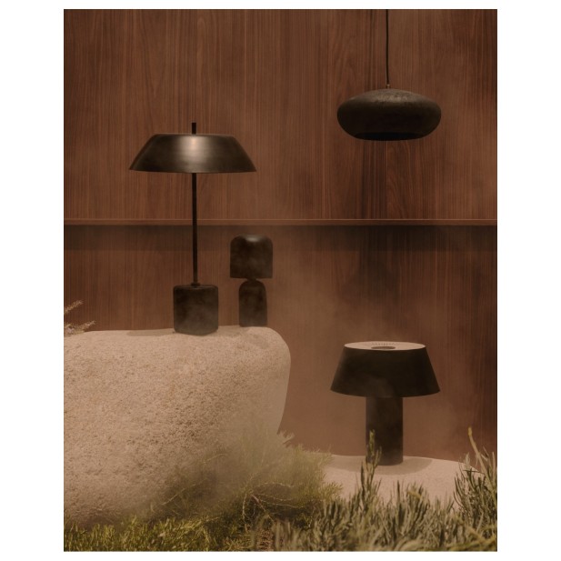 Lámpara de mesa Monze de metal...