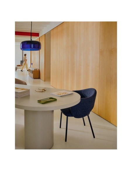 Mesa Nealy DM lacado con acabado crudo 200 x 100 cm - Kave Home