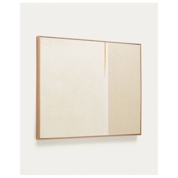 Cuadro abstracto Salin con raya... Cuadro abstracto Salin con raya...