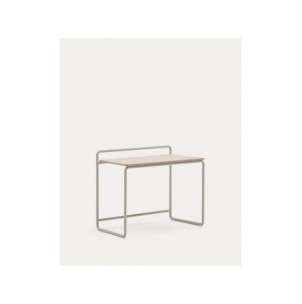 Escritorio Tinn de chapa de fresno y estructura de metal...