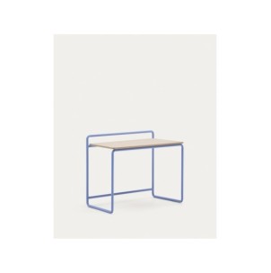 Escritorio Tinn de chapa de fresno y estructura de metal...