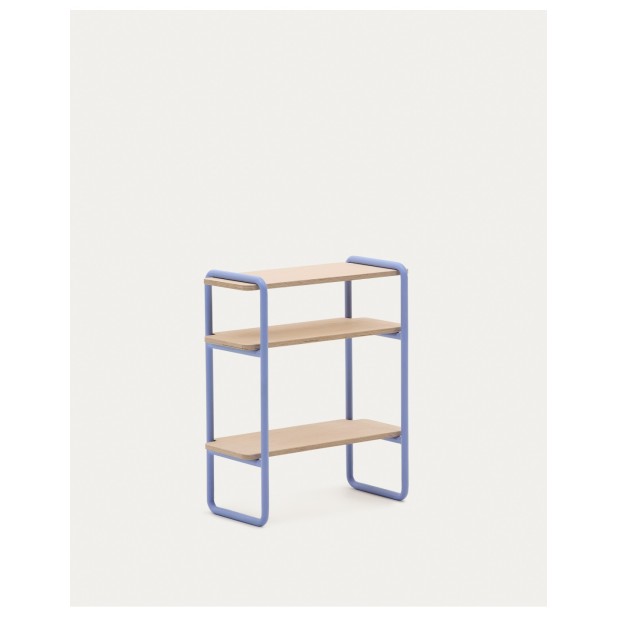 Estantería Tinn de chapa de fresno y... Estantería Tinn de chapa de fresno y...