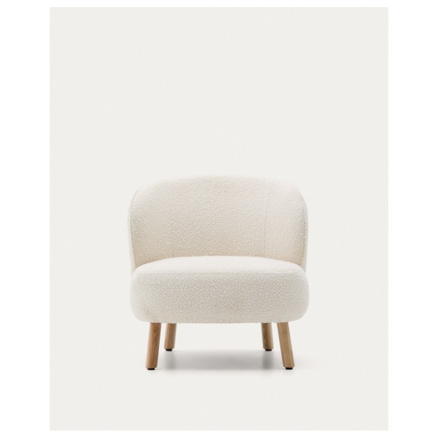 Butaca Ulit de borreguito blanco y... Butaca Ulit de borreguito blanco y...