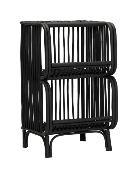 Mesa Auxiliar HDShelf, Caña / Negro - House Doctor; Vackart; 267660002