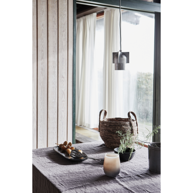 Lámpara, HDAkola, Plata cepillada -...