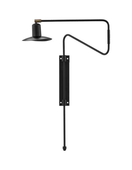 Lámpara de pared, HDSwing, Negro - House Doctor