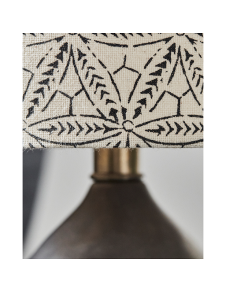 Lámpara de mesa, HDFlores, Negro - House Doctor