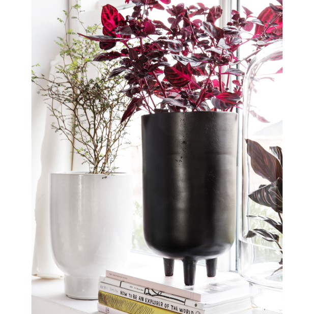 Maceta, HDJang, Negro oxidado - House... Maceta, HDJang, Negro oxidado - House...