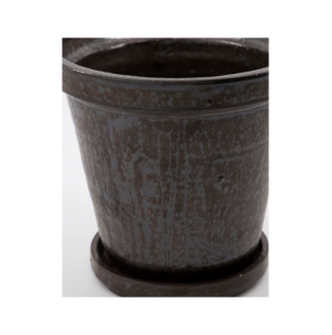 Maceta con plato, HDFlower, Marrón - House Doctor 2