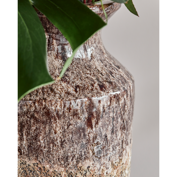 Jarrón, HDMaya, Marrón antiguo -...