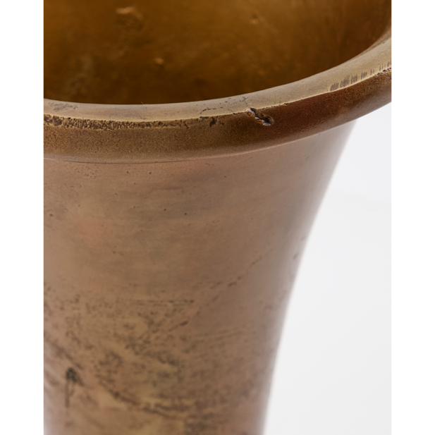 Jarrón, HDFlorist, Latón antiguo -...