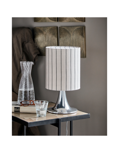 Lámpara de mesa, HDTulip, Acabado plateado - House Doctor