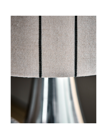 Lámpara de mesa, HDTulip, Acabado plateado - House Doctor