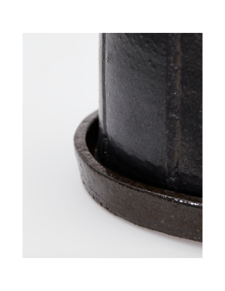 Maceta con plato, HDJulian, Marrón - House Doctor