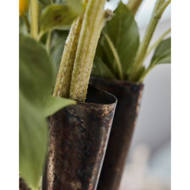 Jarrón, HDFlood, Marrón Antiguo -...