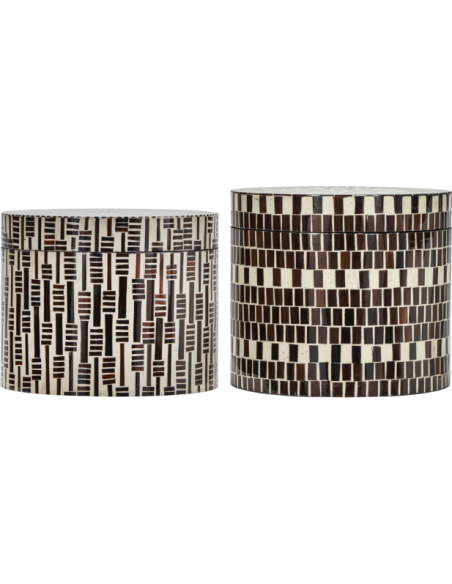 Cajas de almacenaje, HDLango, Marrón / Natural - House Doctor