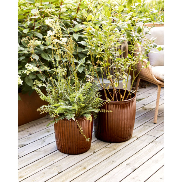 Maceta, HDGroove, Marrón - House Doctor