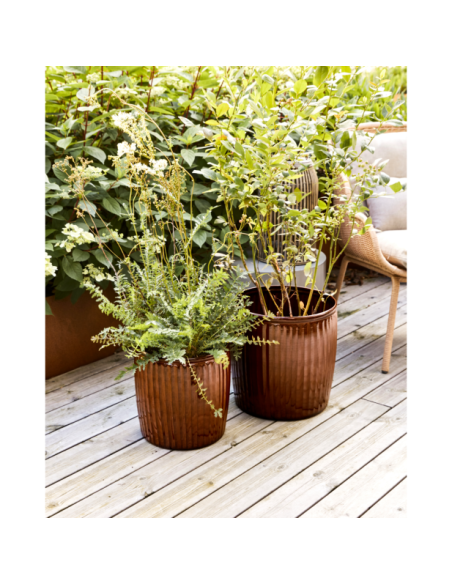 Maceta, HDGroove, Marrón - House Doctor