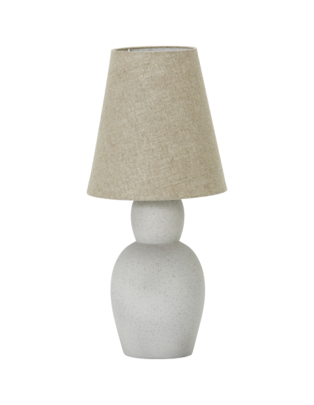 Lámpara de mesa con pantalla, HDOrga, Arena - House Doctor