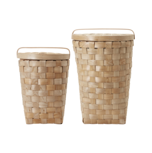 Cestas con tapa, HDEdition, Natural - House Doctor