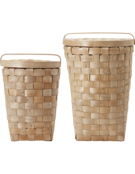 Cestas con tapa, HDEdition, Natural - House Doctor