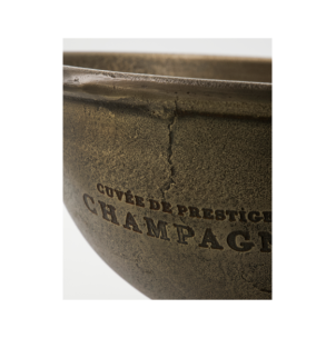 Cubitera vino, HDChamptub, Acabado de latón antiguo -... 2