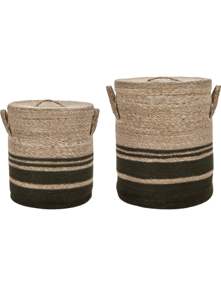 Cestas con tapa, HDLaundry, Militar - House Doctor