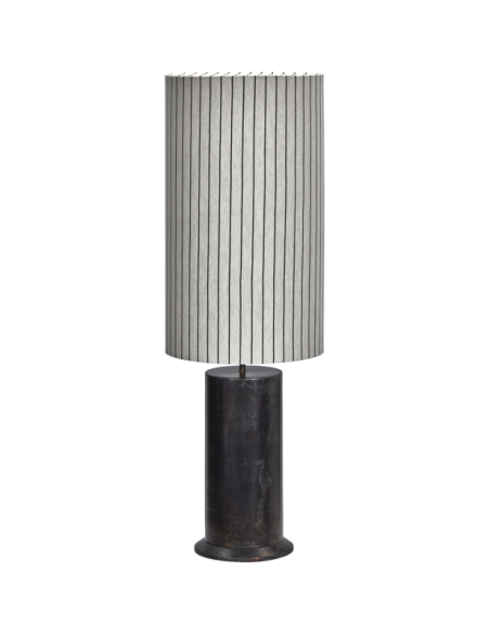 Lámpara de pie, HDRafi base con HDShade, Marrón antiguo / Blanco roto / Negro - House Doctor