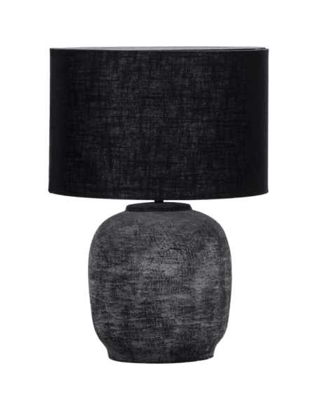 Lámpara de mesa con pantalla, HDTahi, Negro - House Doctor