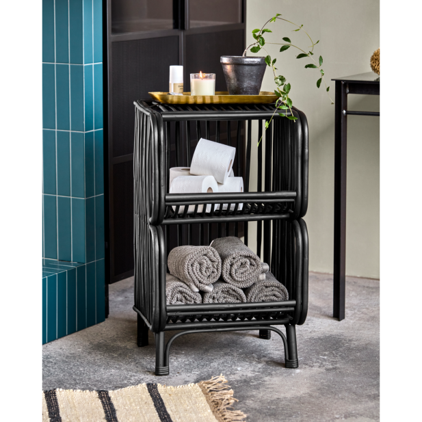 Mesa auxiliar, HDShelf, Negro - House...