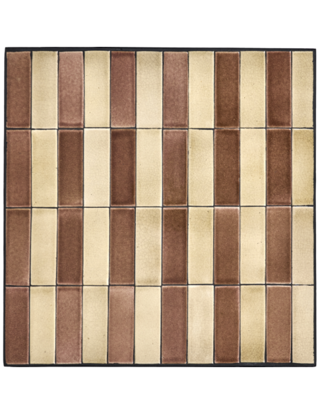 Mesa de Comedor, HDStripe, Rosa empolvado / Beige - House Doctor