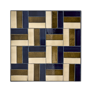 Mesa de Comedor, HDGeometric, Marrón / Azul - House Doctor 2