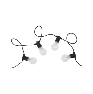 Guirnalda de luces, HDLight, Negro - House Doctor