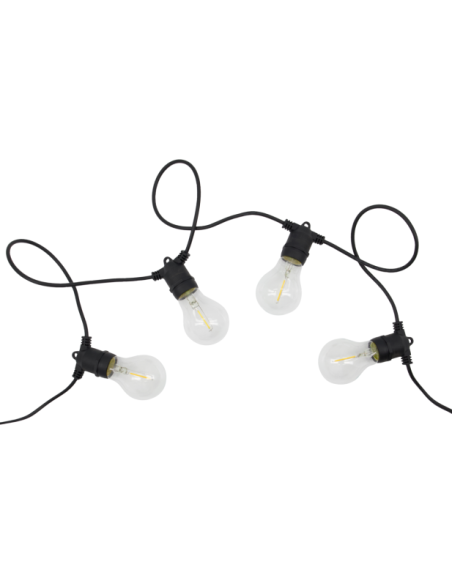 Guirnalda de luces, HDLight, Negro - House Doctor