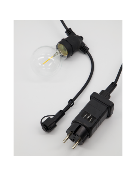 Guirnalda de luces, HDLight, Negro - House Doctor