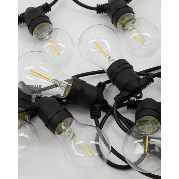 Guirnalda de luces, HDLight, Negro -...